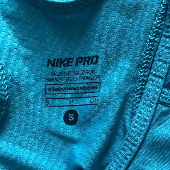 teal nike pro tank - Picture 2 of 2
